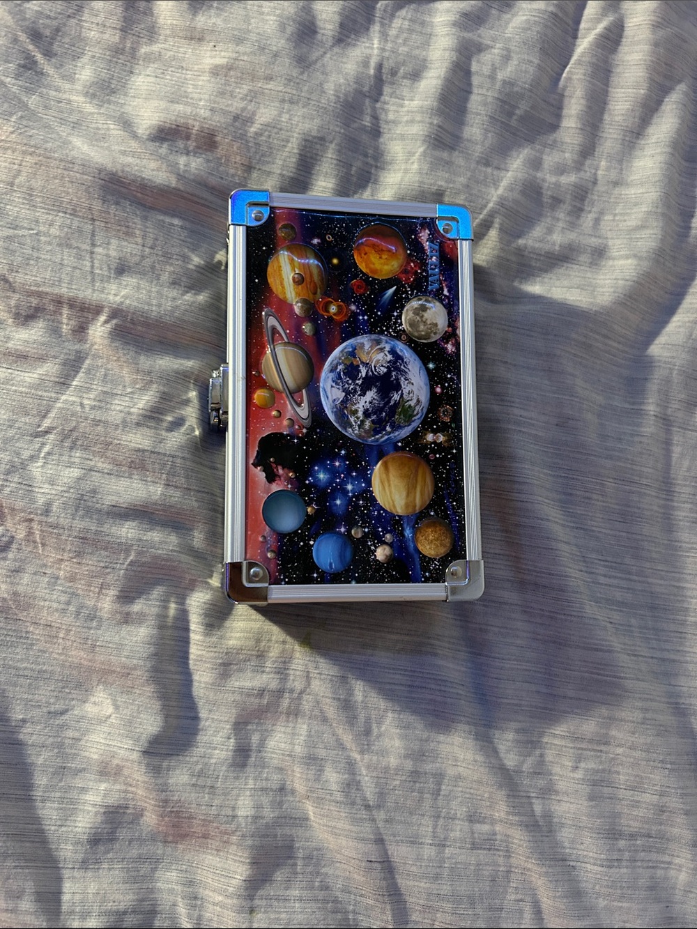 Space themed lockbox